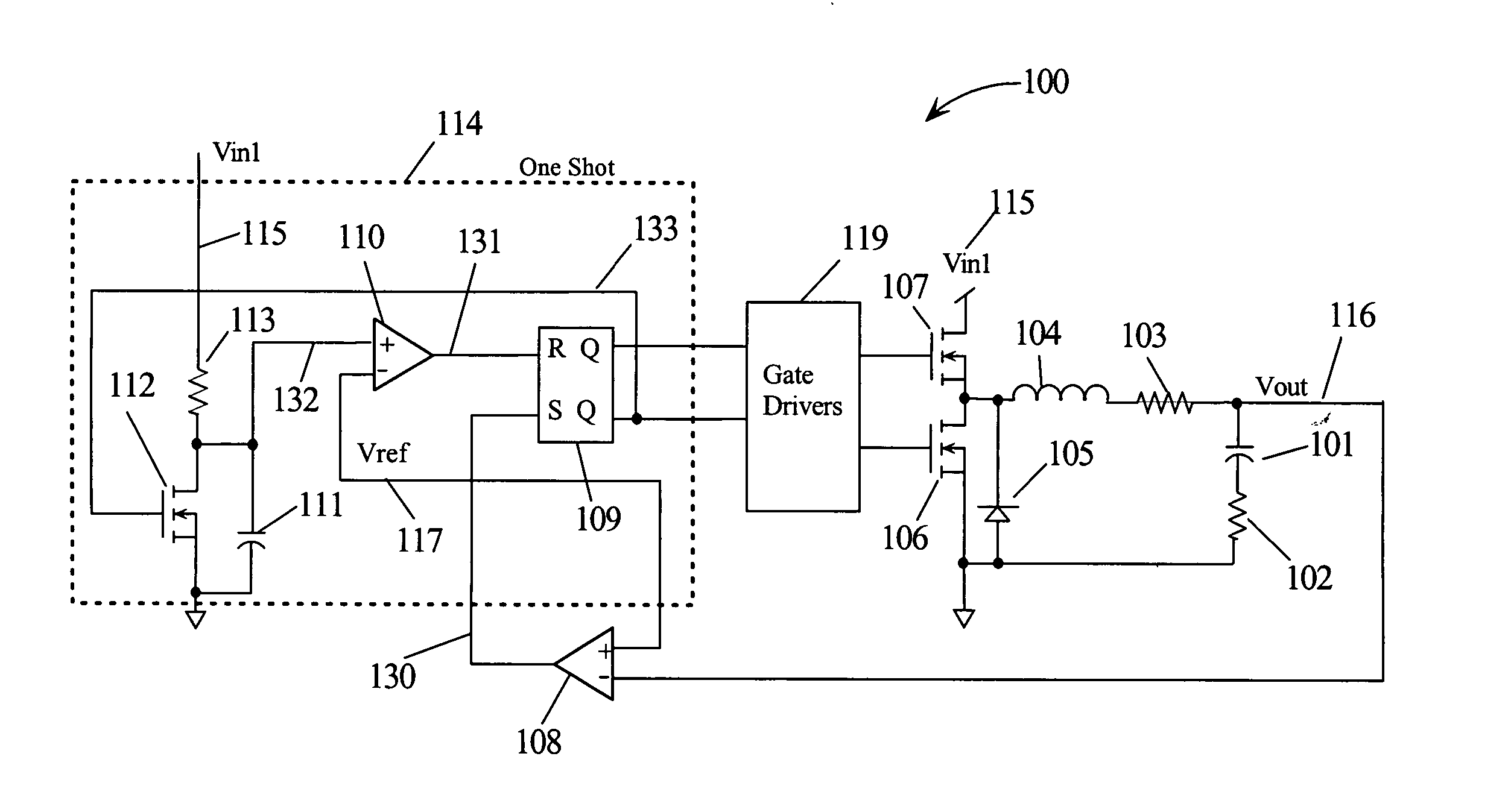 Constant ON-time controller for a buck converter