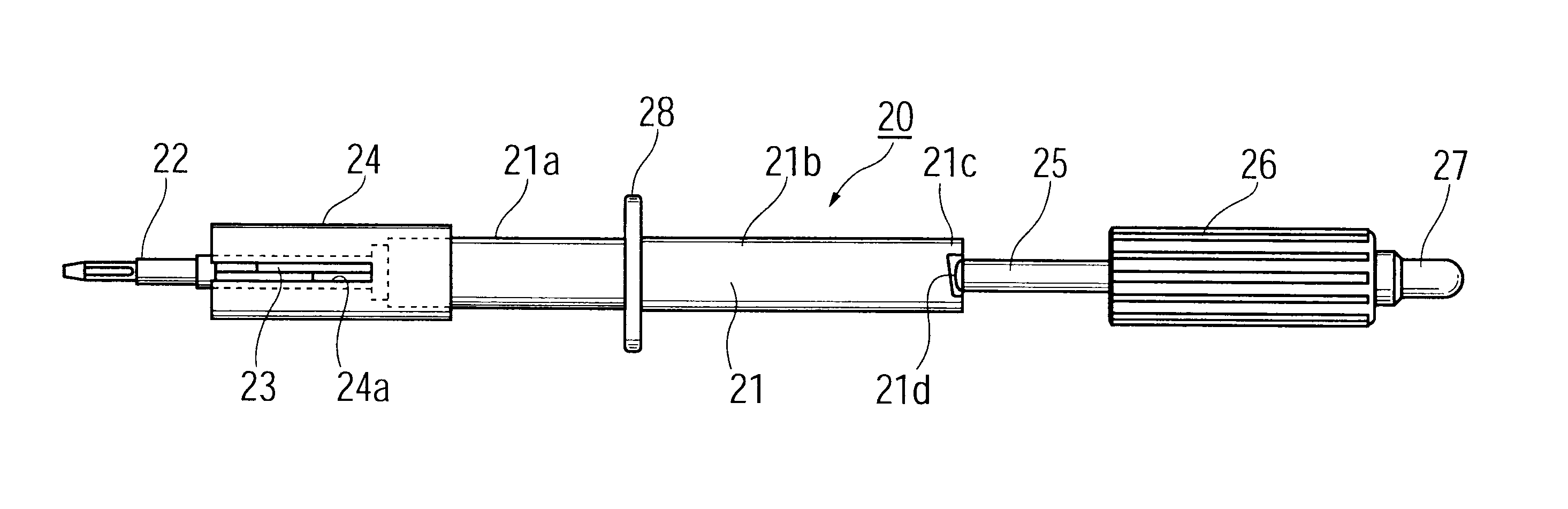 Insertion device for deformable intraocular lens