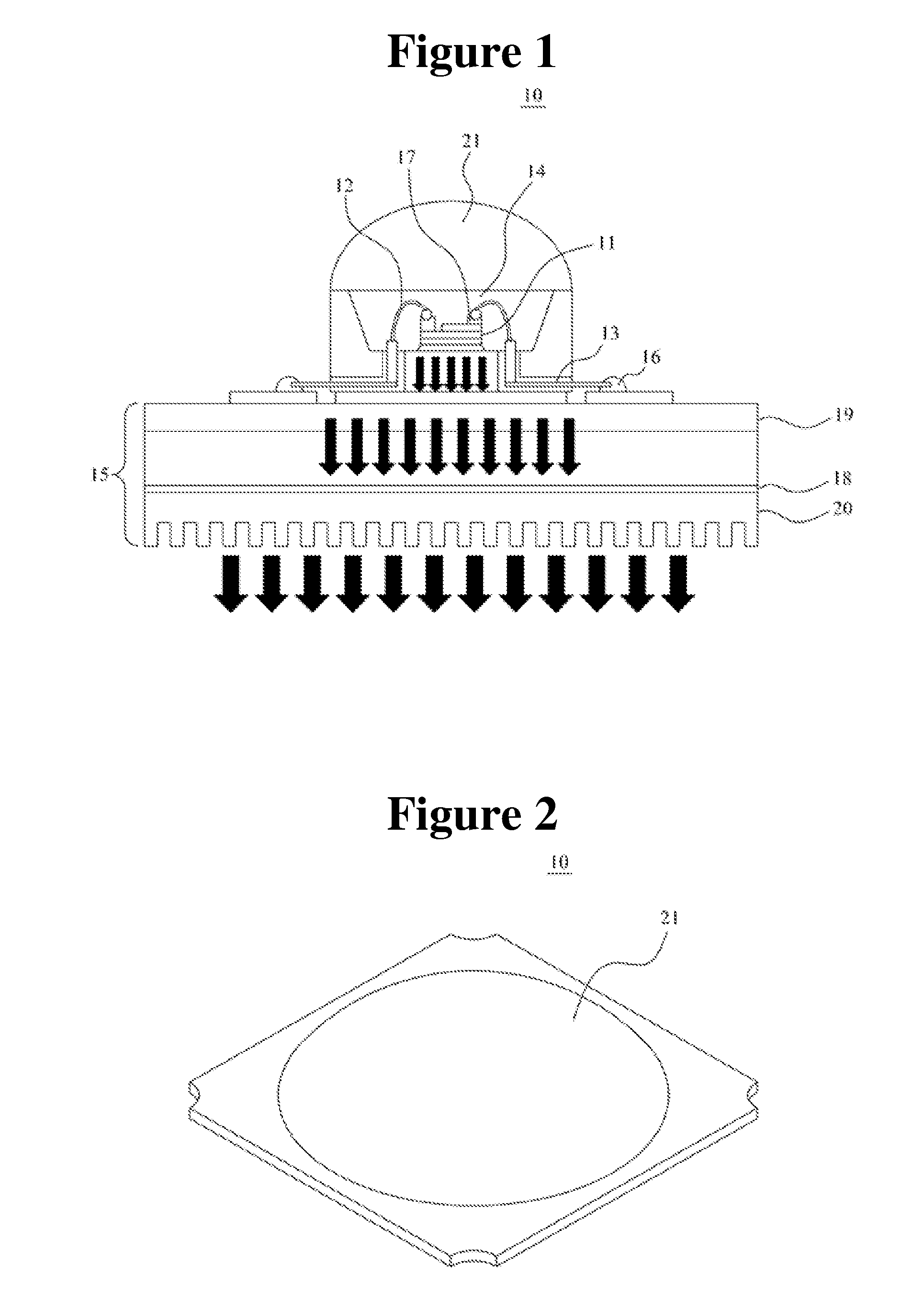 LED chip-on-board type flexible PCB and flexible heat spreader sheet pad and heat-sink structure using the same