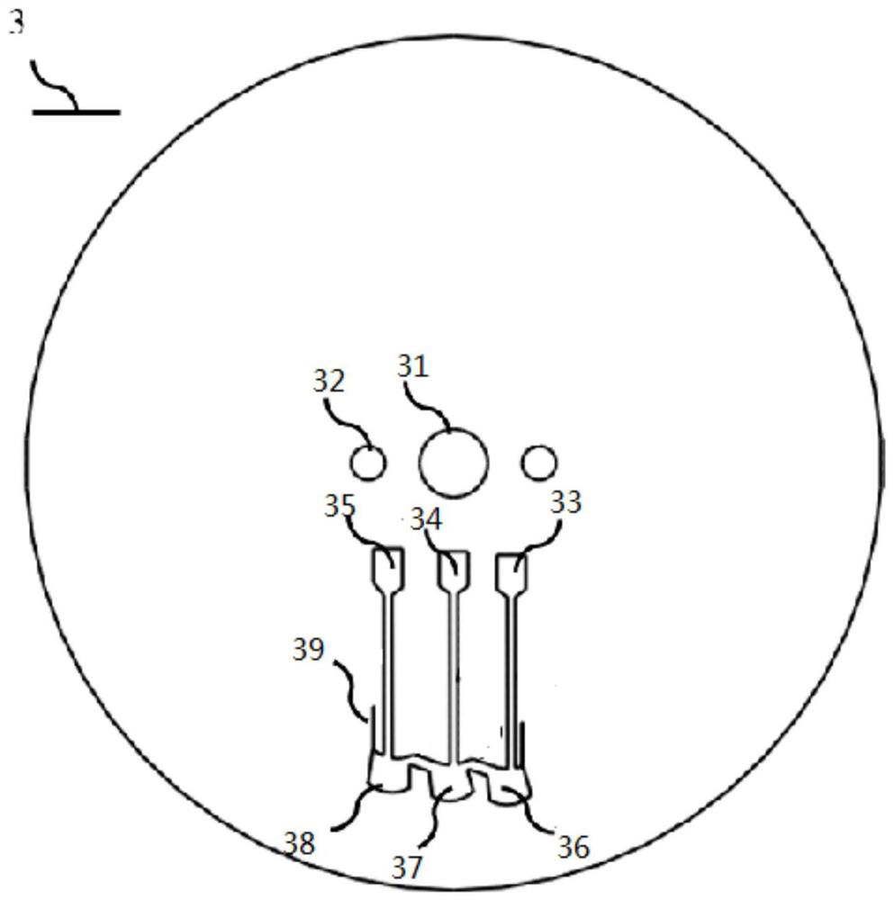 A centrifugal disc microfluidic chip and its application method