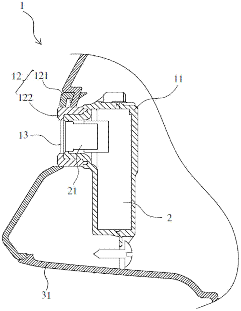 Fixing device of driving recorder