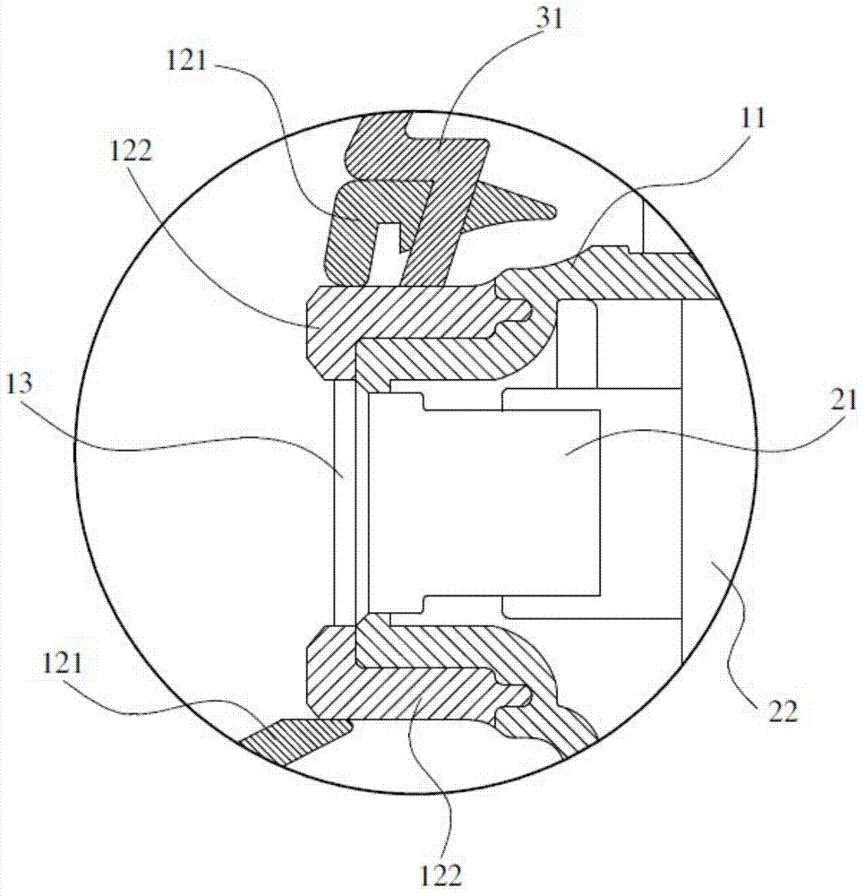 Fixing device of driving recorder