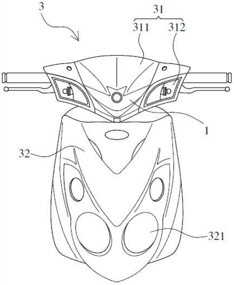 Fixing device of driving recorder