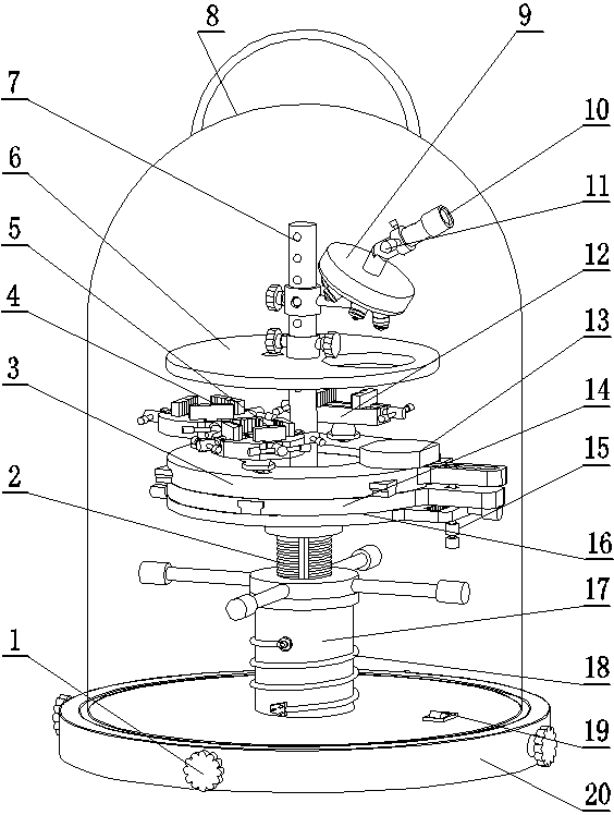 Portable microstructure observation and Vickers hardness testing machine