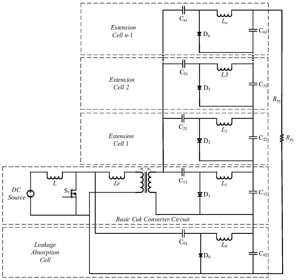 A High Gain cuk DC-DC Converter