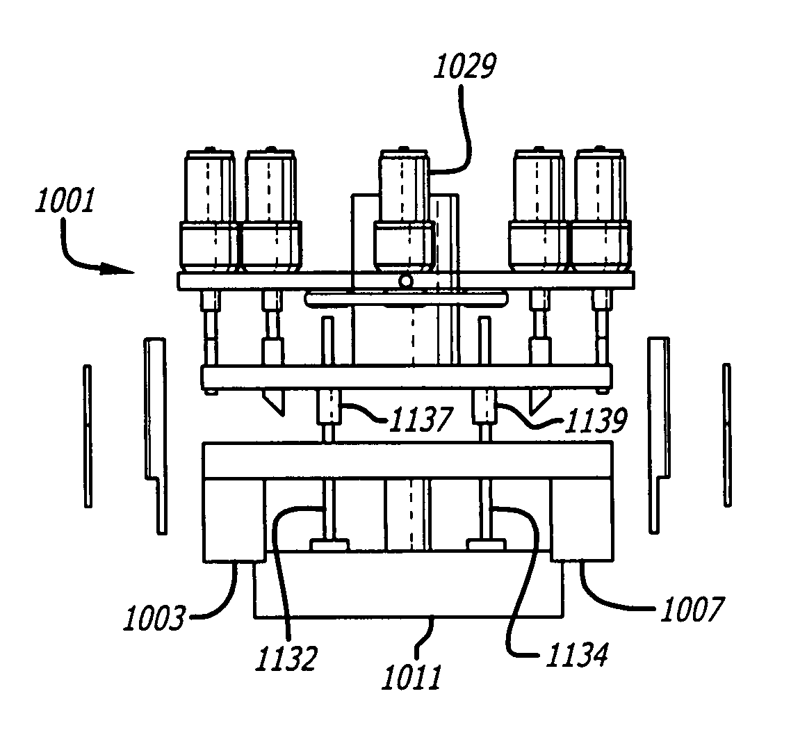 Multi-nozzle assembly for extrusion of wall