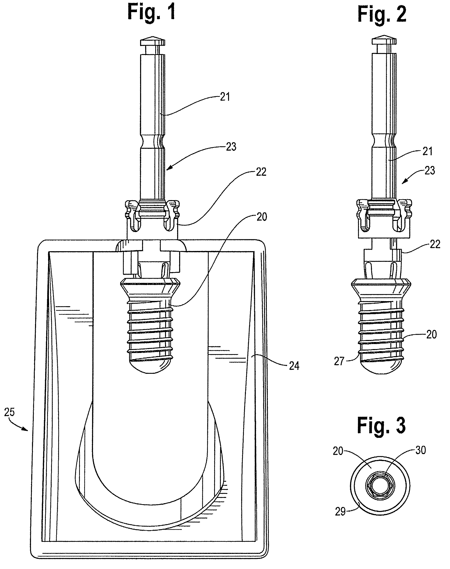 Implant-driver assembly