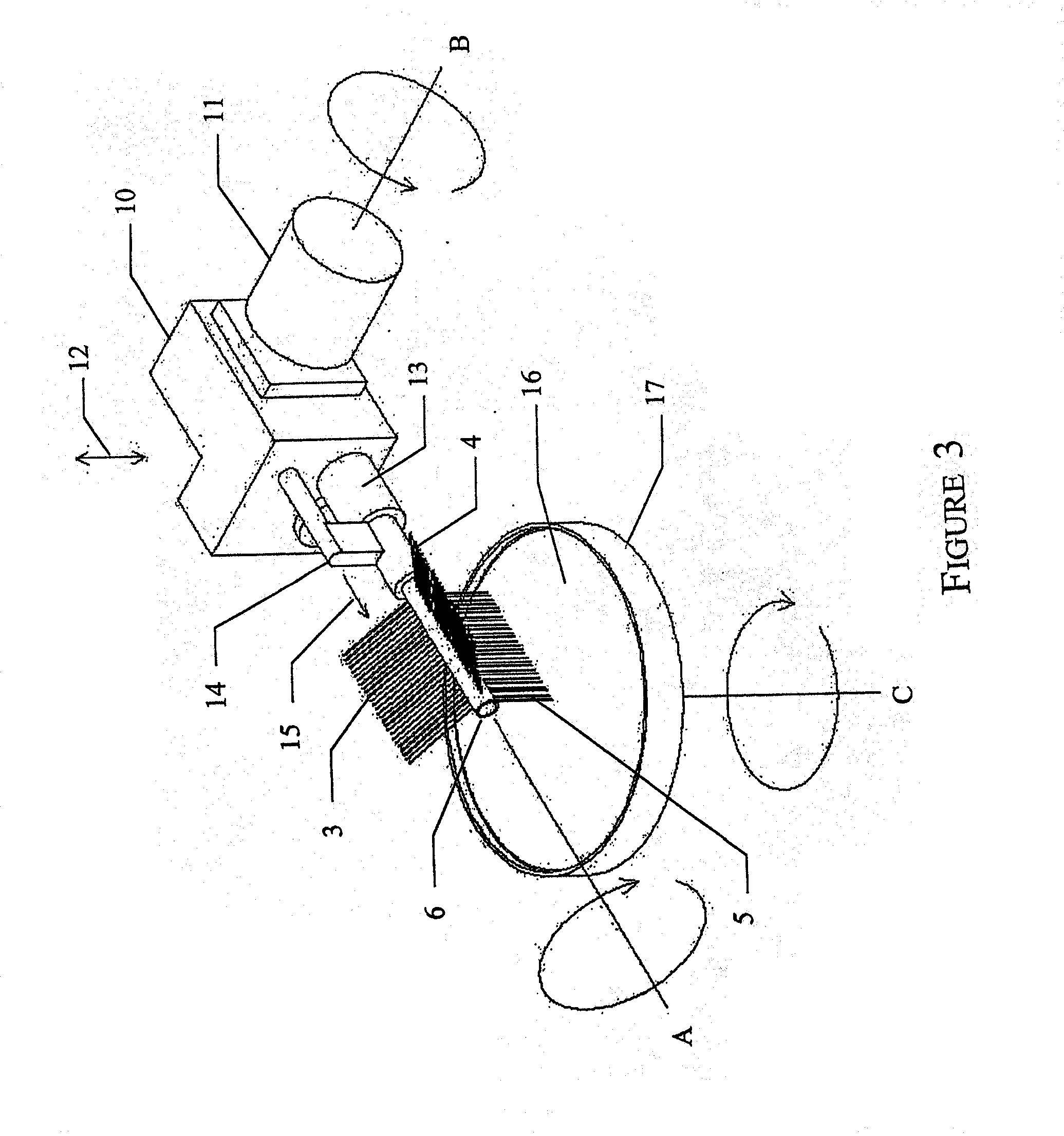 Microbial streaking device