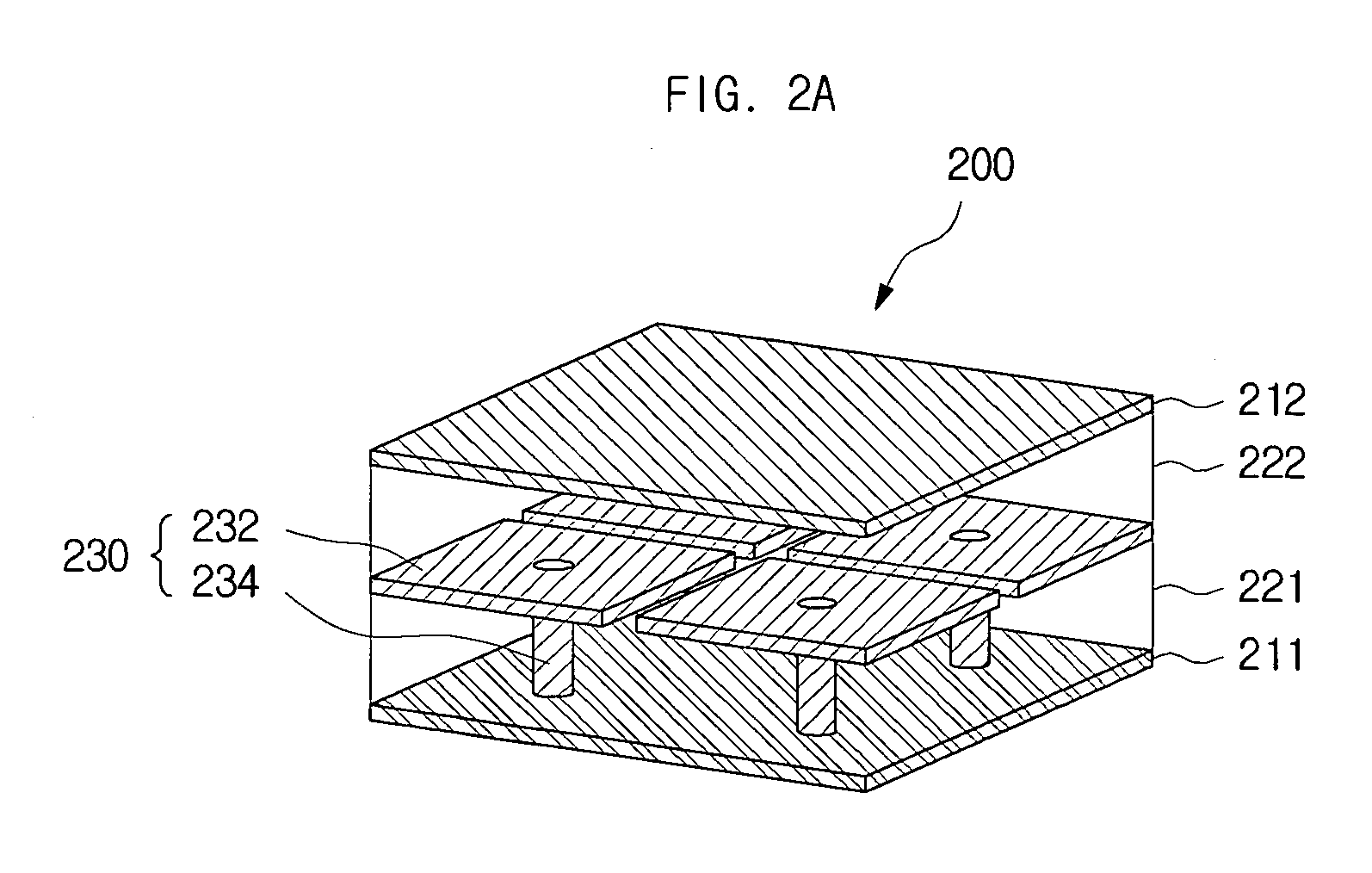 Electromagnetic bandgap structure and printed circuit board