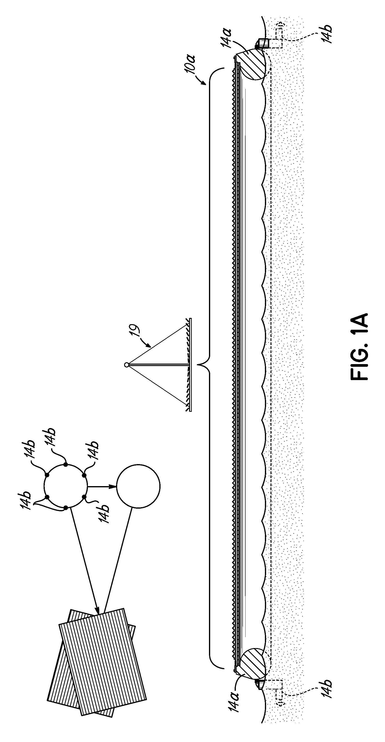 Man Made Island With Solar Energy Collection Facilities