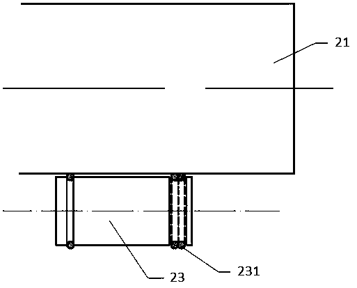 Roll rubber device used in the production of soft pu sunroof sunshade