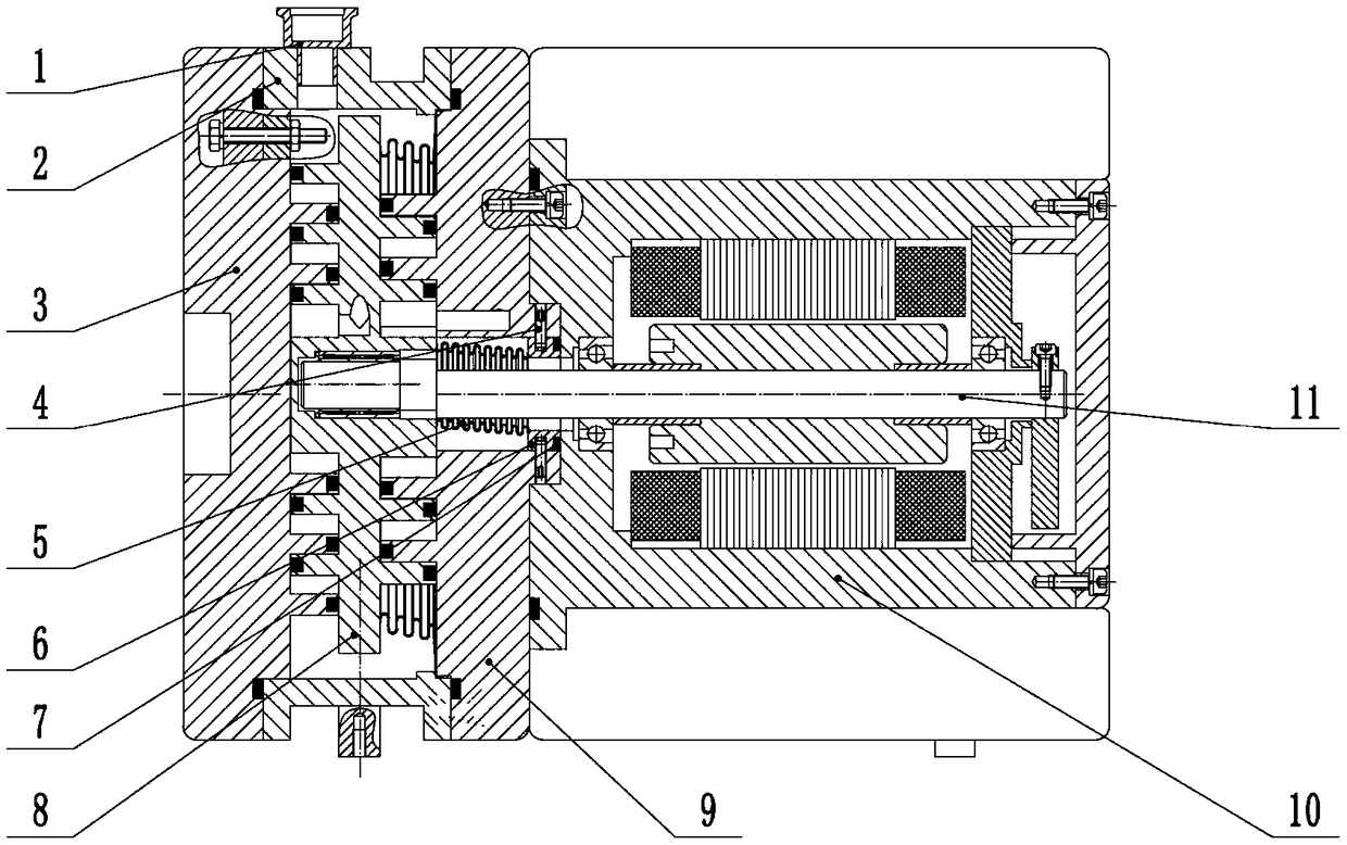 Vortex vacuum pump