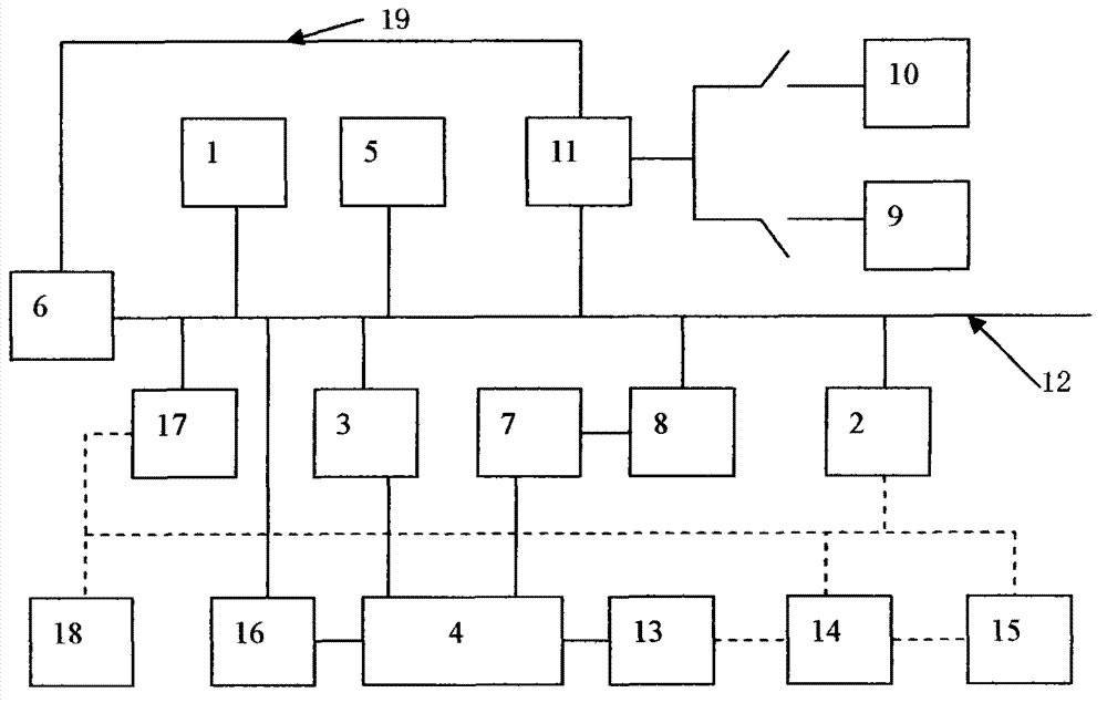 Construction and method of intelligent water spray fire fighting device