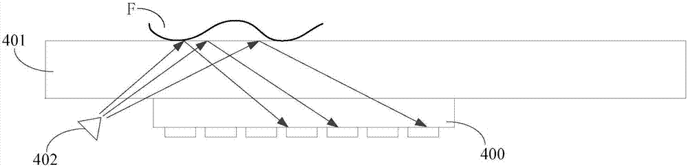 Display module biometric information sensing method