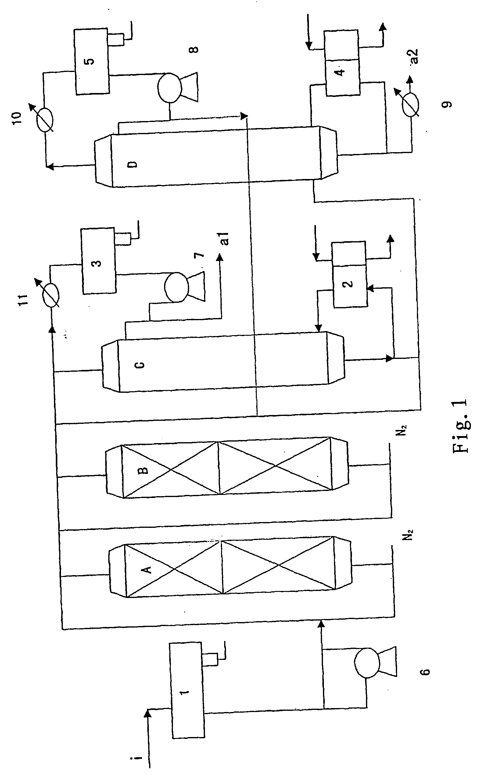 Process for commercial-scale refining liquefied petroleum gas