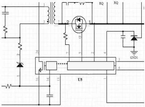 Multi-port PD fast charging automatic power distribution device