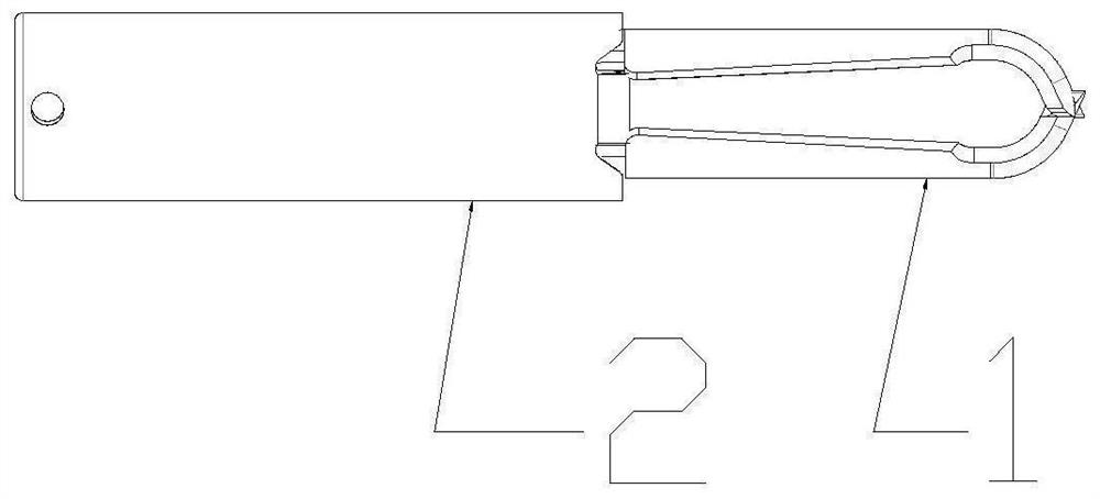 Clamp device used in cooperation with endoscope and clamping part of clamp device