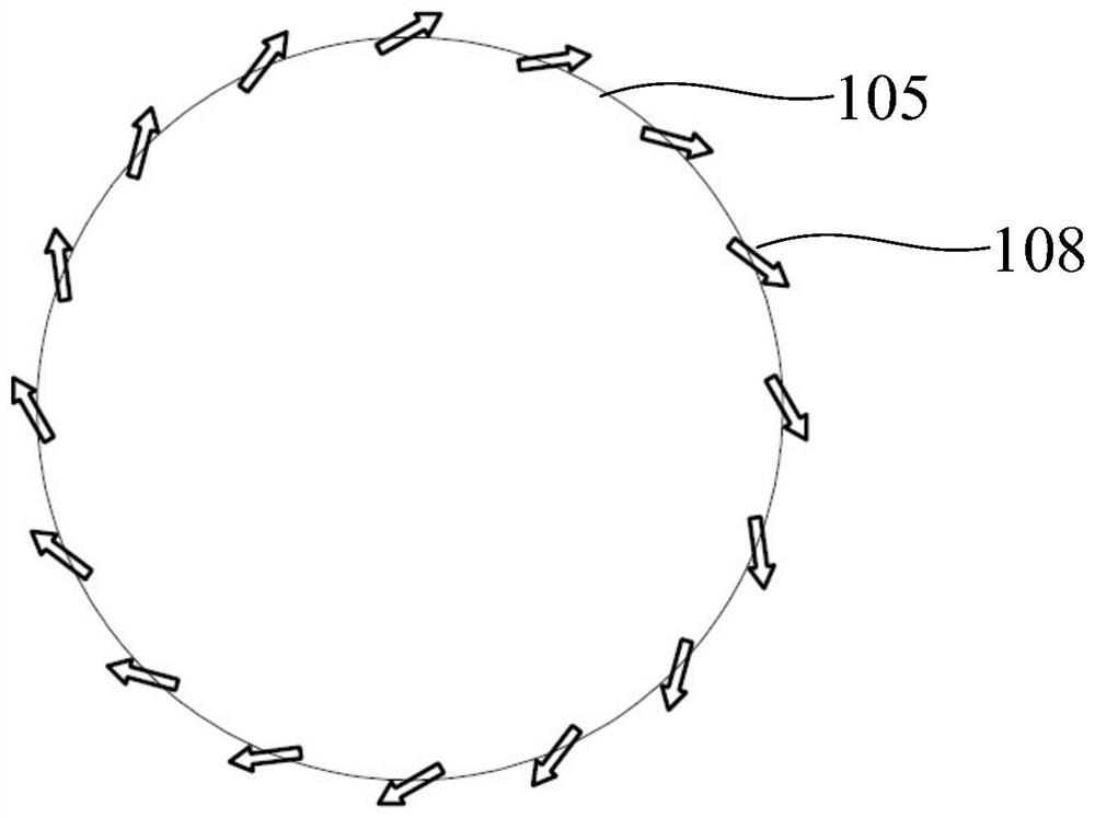 Drainage rotary substrate carrying device and vapor-phase epitaxy equipment