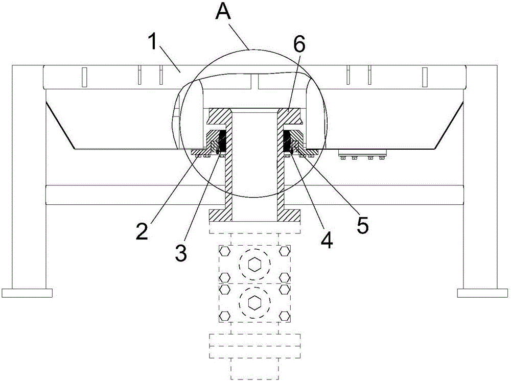 Well repair working platform