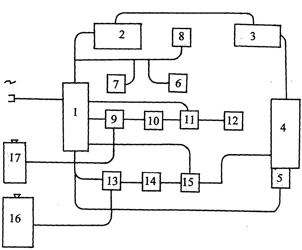 Efficient energy-saving boiler burner for plasma hydrolysis hydrogen generation