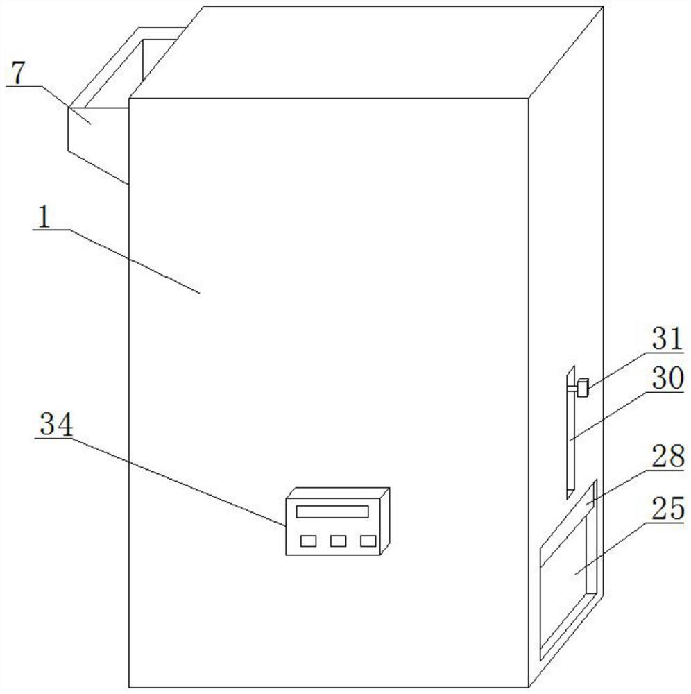 Continuous kitchen waste impurity removal and recovery device