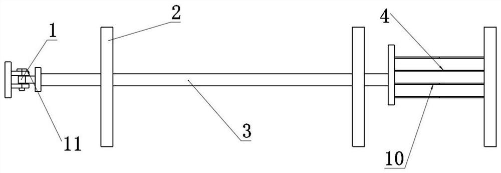 Displacement-amplified multi-dimensional energy-dissipating device to prevent plastic hinges at the end of bridge piers