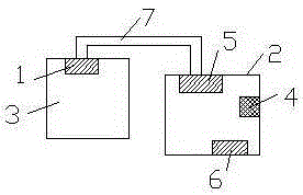 Smoke dust removing control system