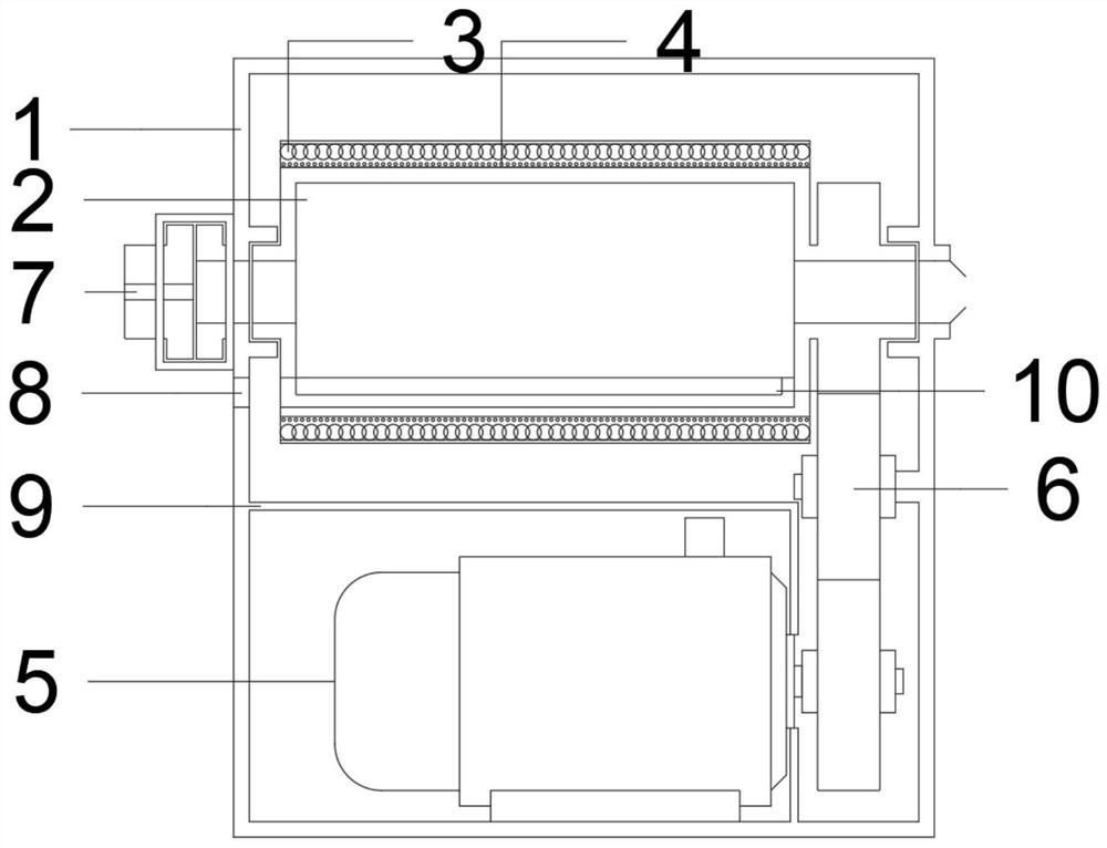 Equipment and method for enriching germanium in low-grade germanium concentrate through two-stage reduction volatilization