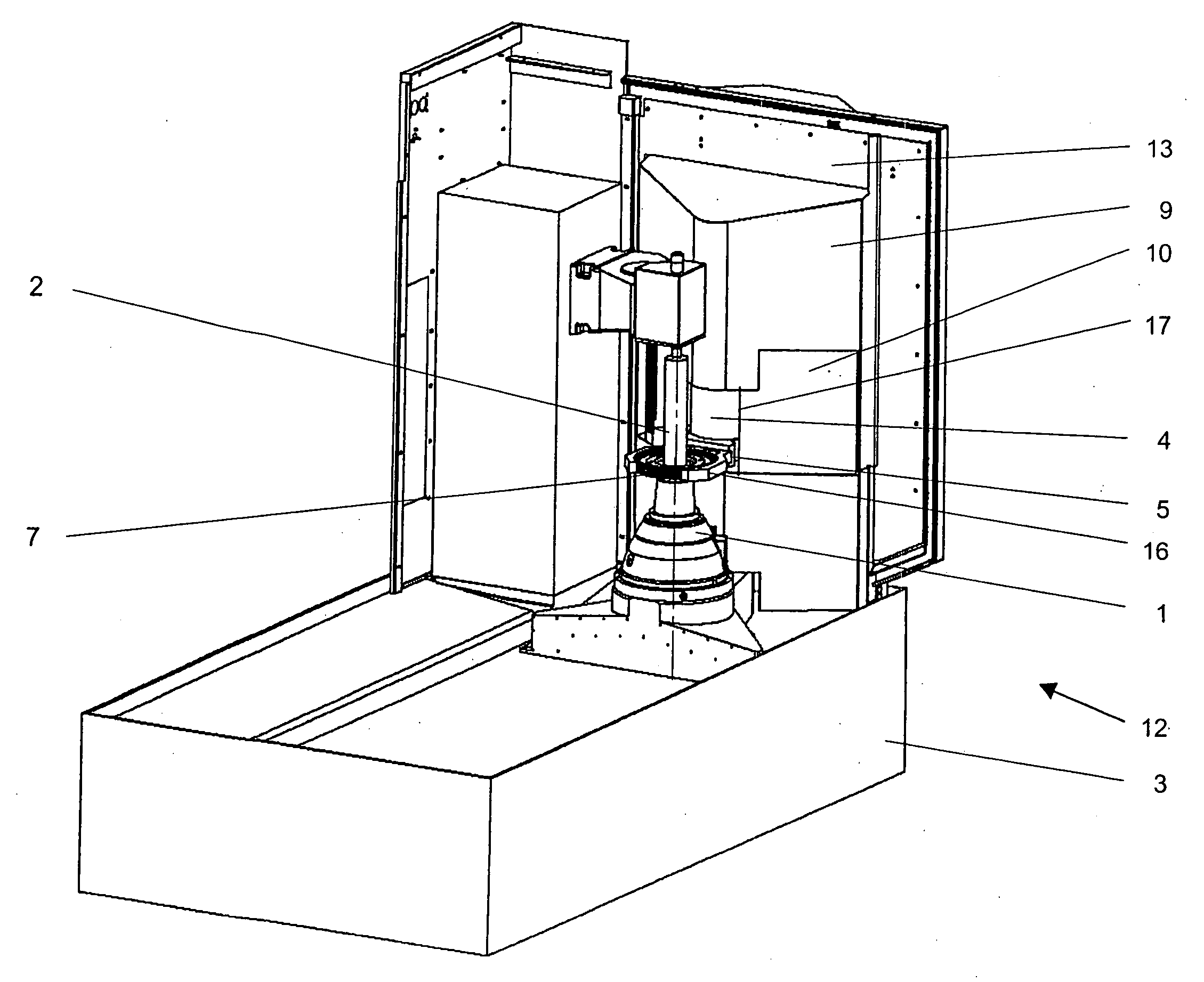 Gear manufacturing machine and process for the operation of such a gear manufacturing machine