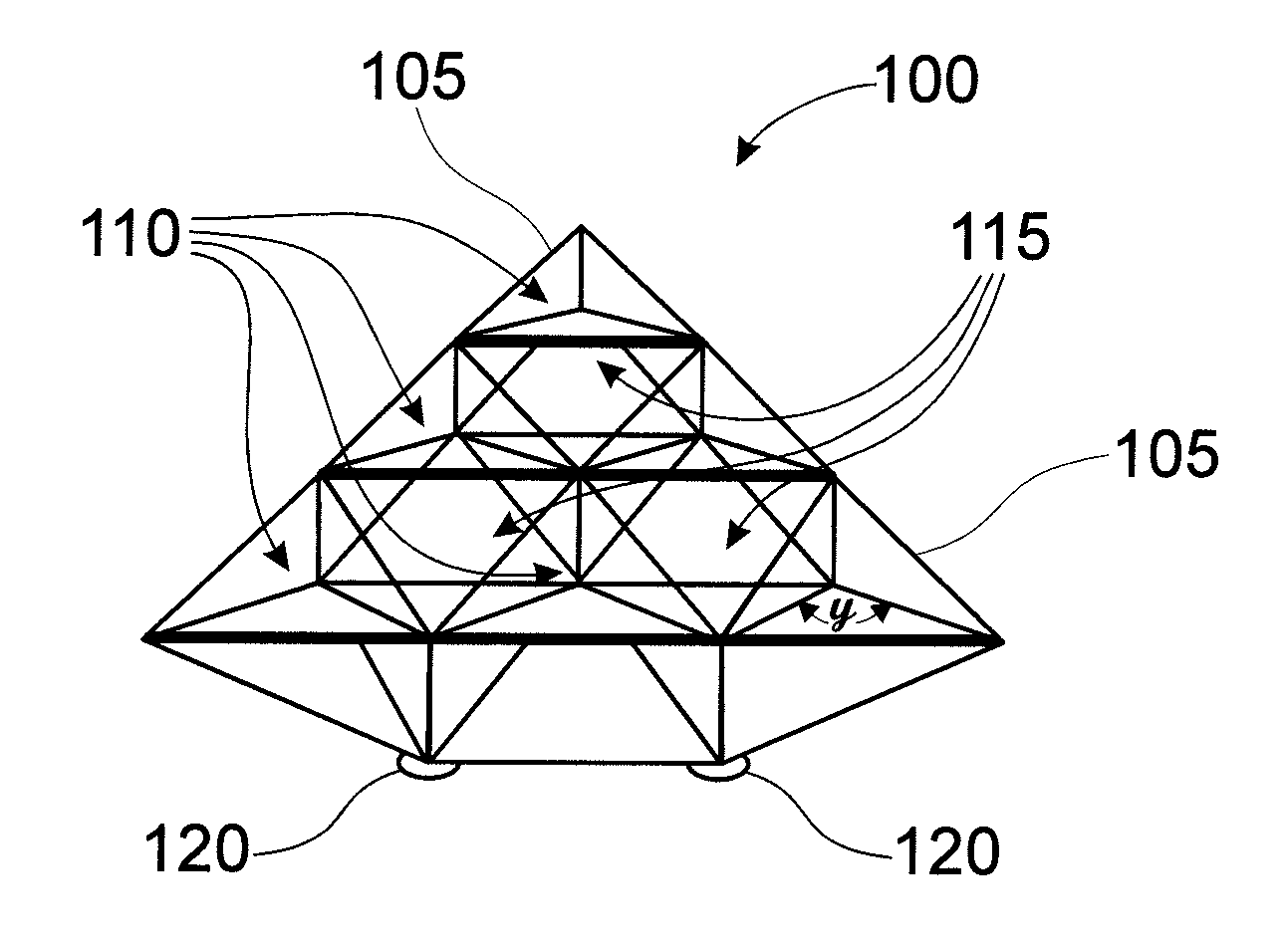 Inhabitable space frames