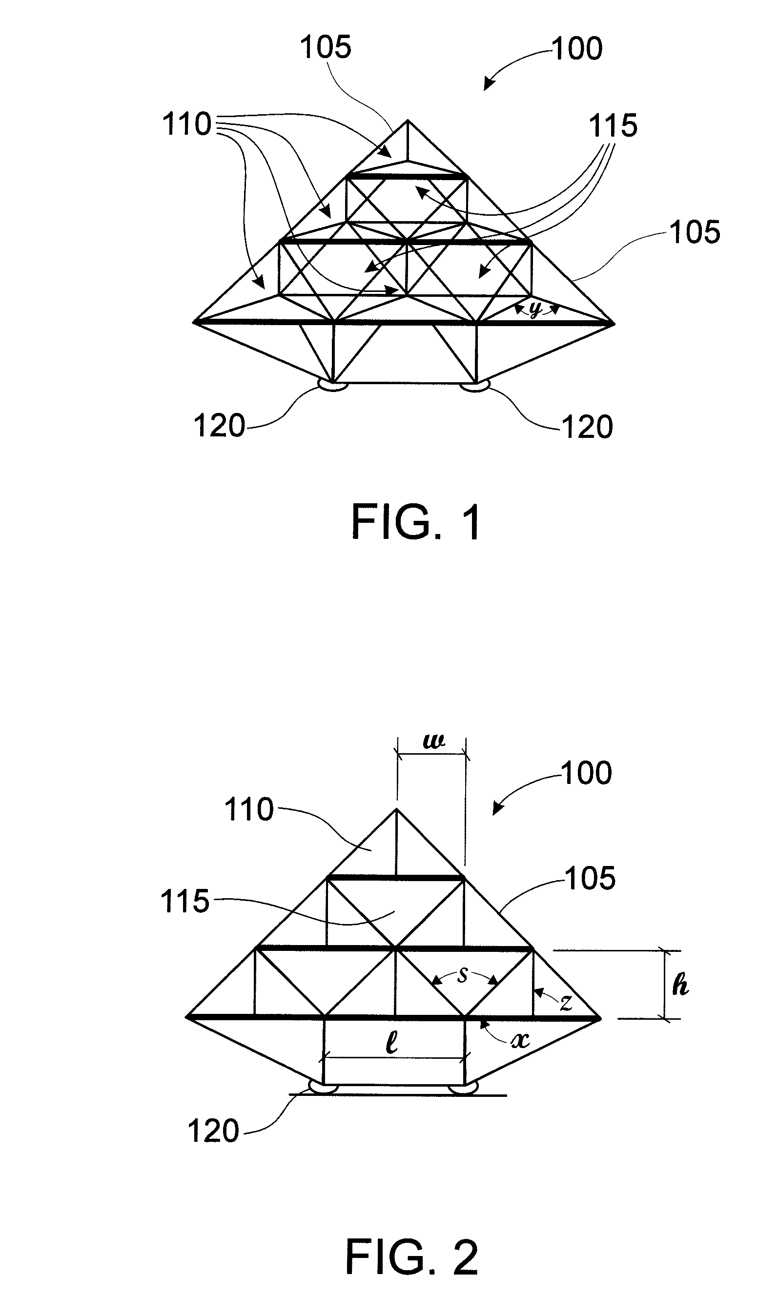 Inhabitable space frames