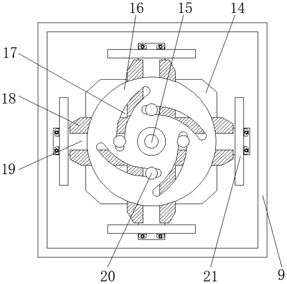 Multi-directional machining die table