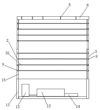 Overlap-type seed incubator