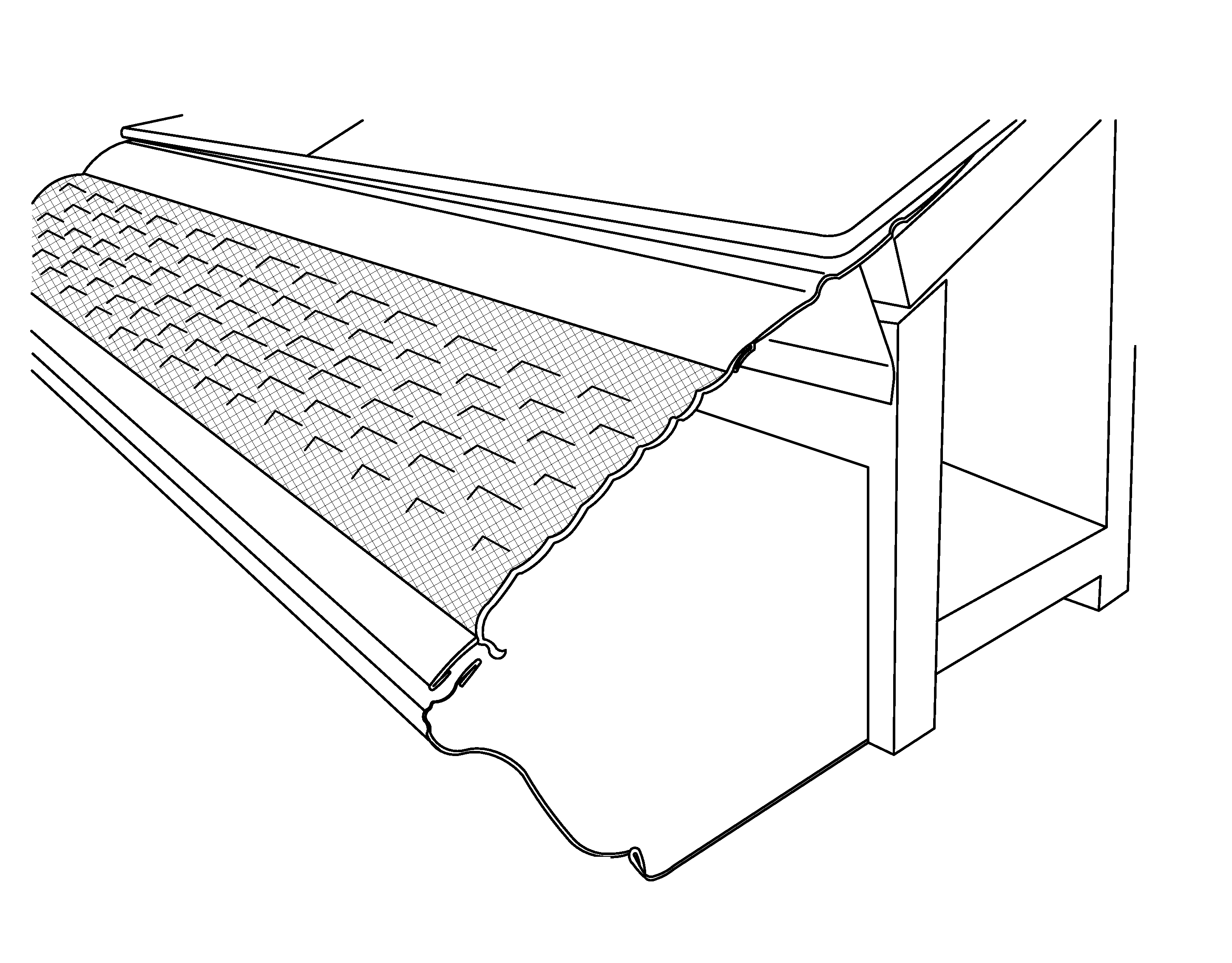 Gutter-locking gutter protection