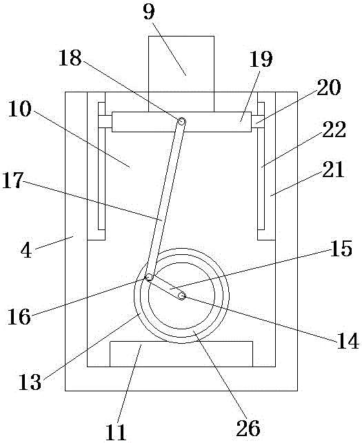 Extrusion forming device for manufacturing of hardware accessories