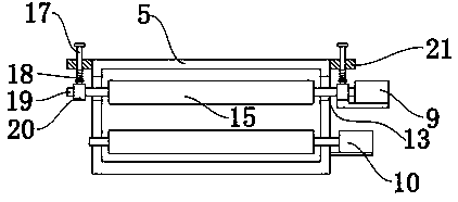 Washing device of punching machine and use method of washing device