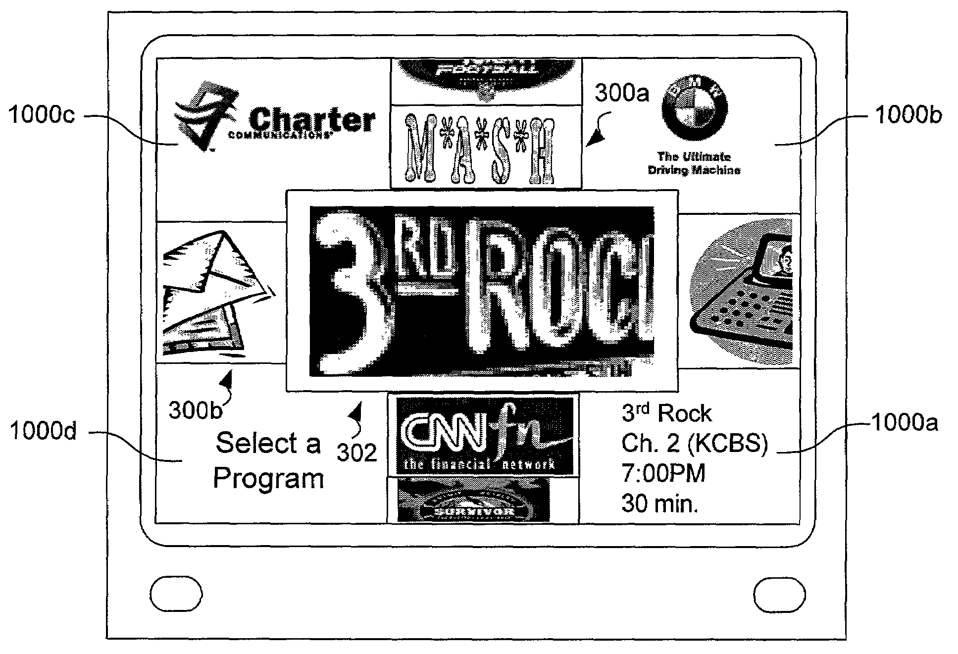 System and method for focused navigation within a user interface