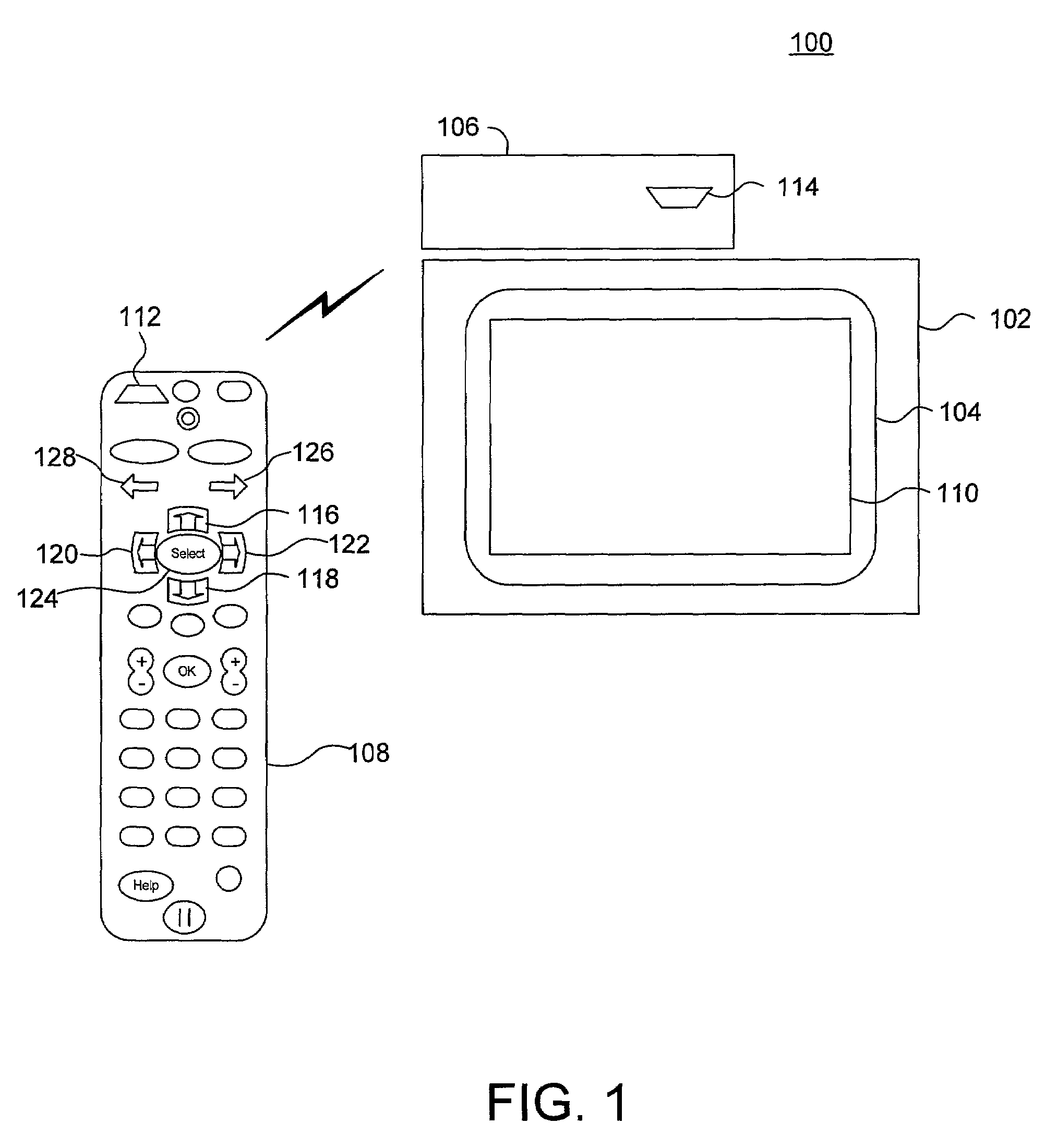 System and method for focused navigation within a user interface