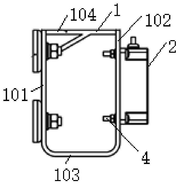 Device, method and system for measuring azimuth angle of impeller of wind generating set