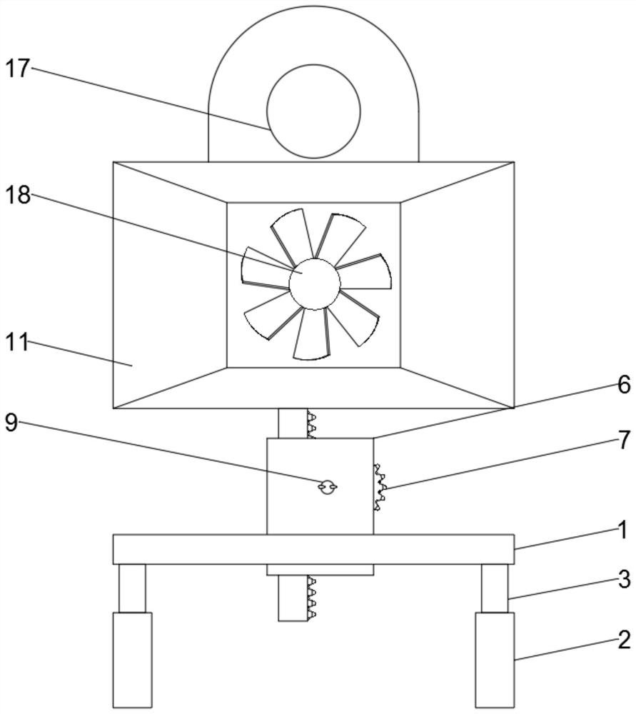 Bicycle-mounted energy-saving lamp with adjusting function