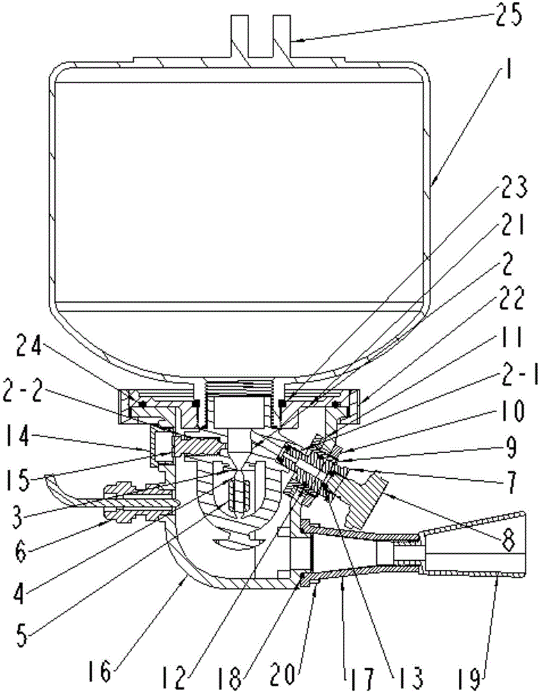 Dry powder fire extinguishing device and method for intelligent inspection equipment in tunnels