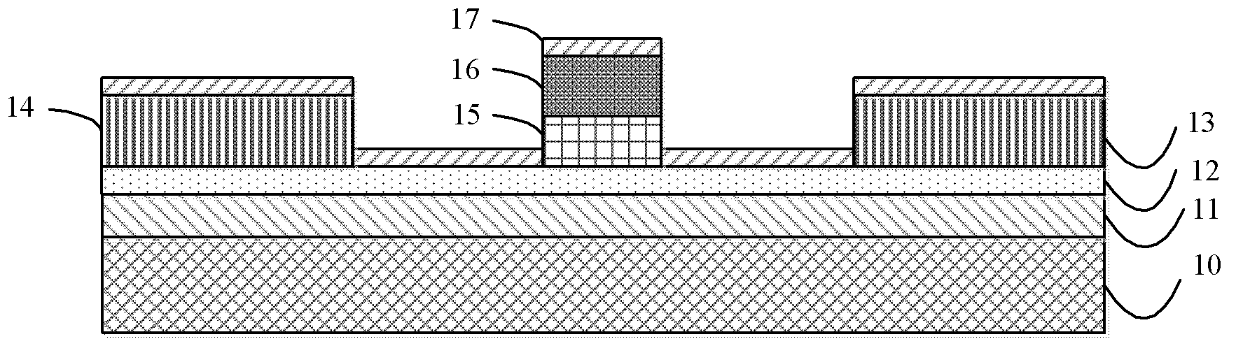 Self-aligned graphene field effect transistor and manufacturing method thereof