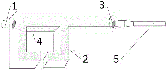 Device for Encapsulating Fiber Bragg Grating Temperature Sensing Probe on Electric Energy Meter Terminal and Integrated Temperature Calibration Method