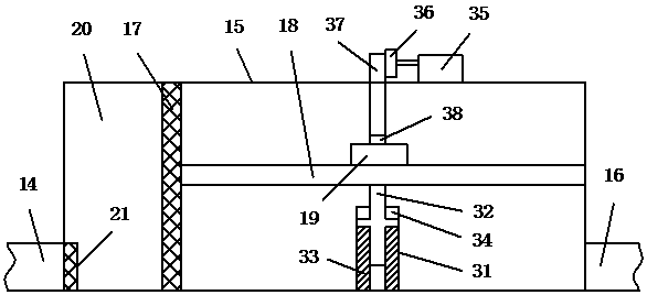 Classification recovery device of construction waste