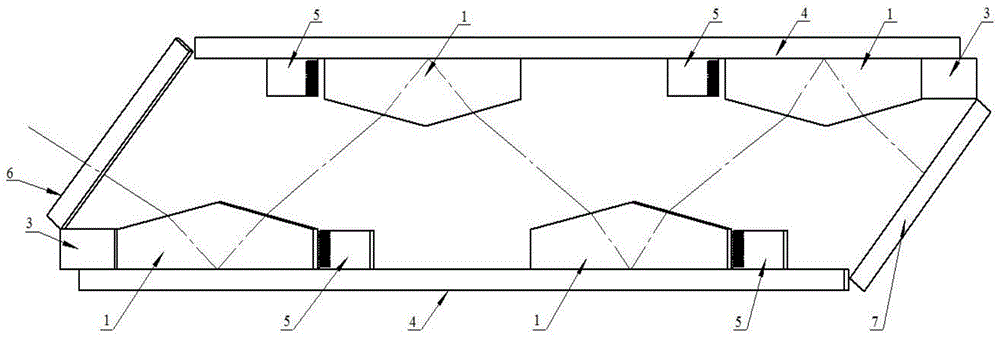 Roof Structure Chip Reflective Laser Amplifier