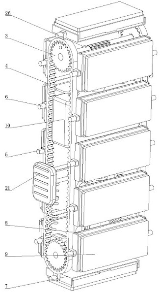 Clinical auxiliary device for cardiac aortic valve replacement surgery