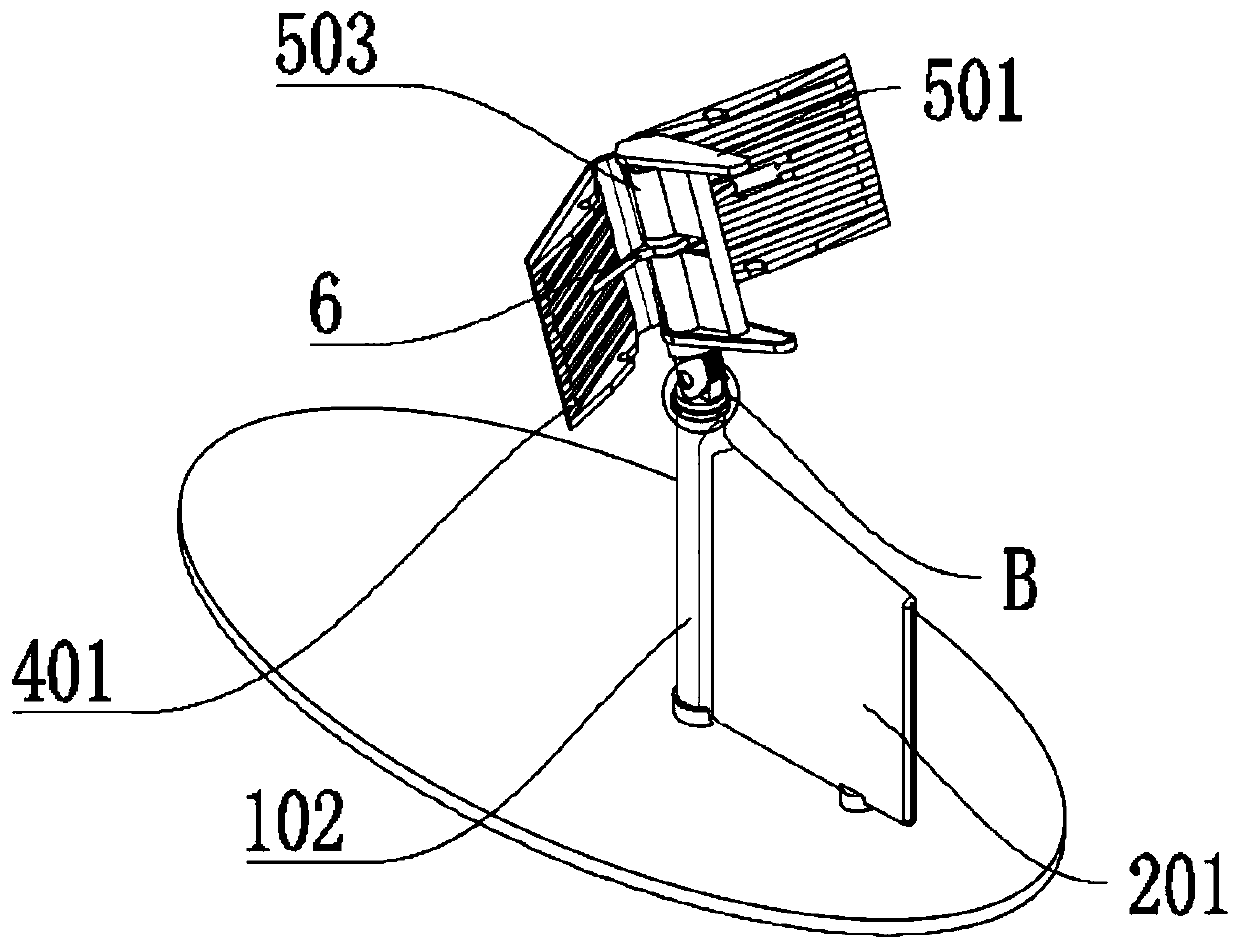 High-integration external three-proofing antenna structure