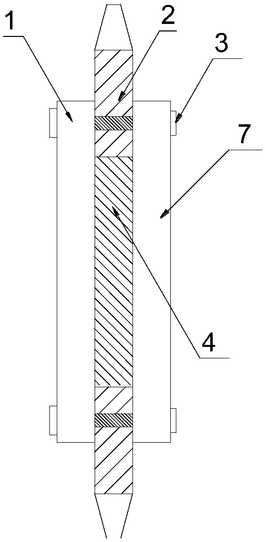 Dismountable diamond saw blade assembly