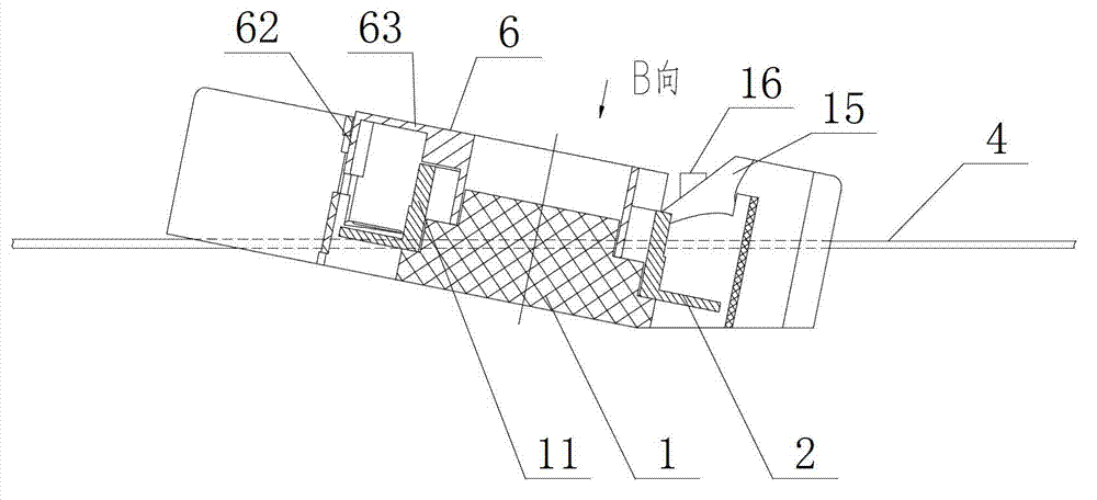 Mahjong tile transiting and conveying device of automatic mahjong machine