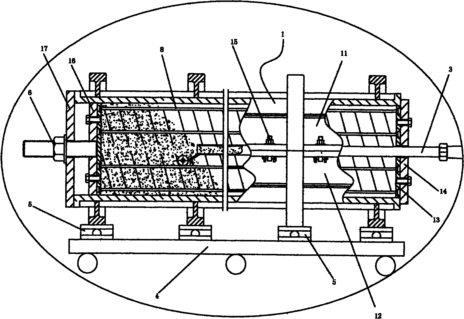 Equipment for producing concrete pipe pile and method for producing concrete pipe pile by using equipment